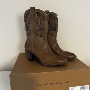 Women's Coconuts By Matisse, Boot AUSTIN-TAN Tan Synthetic
